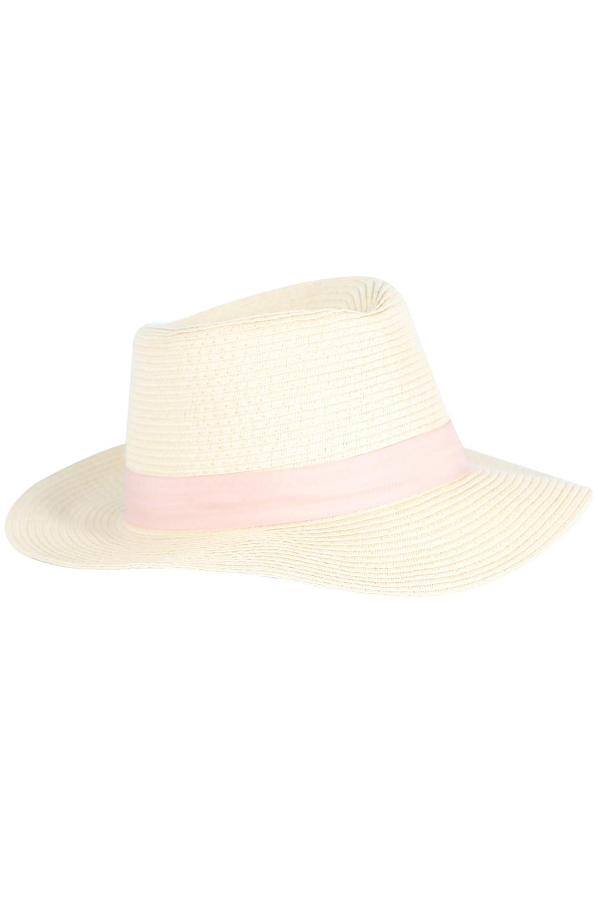 MELISSA ODABASH STRAW HAT ONE SIZE