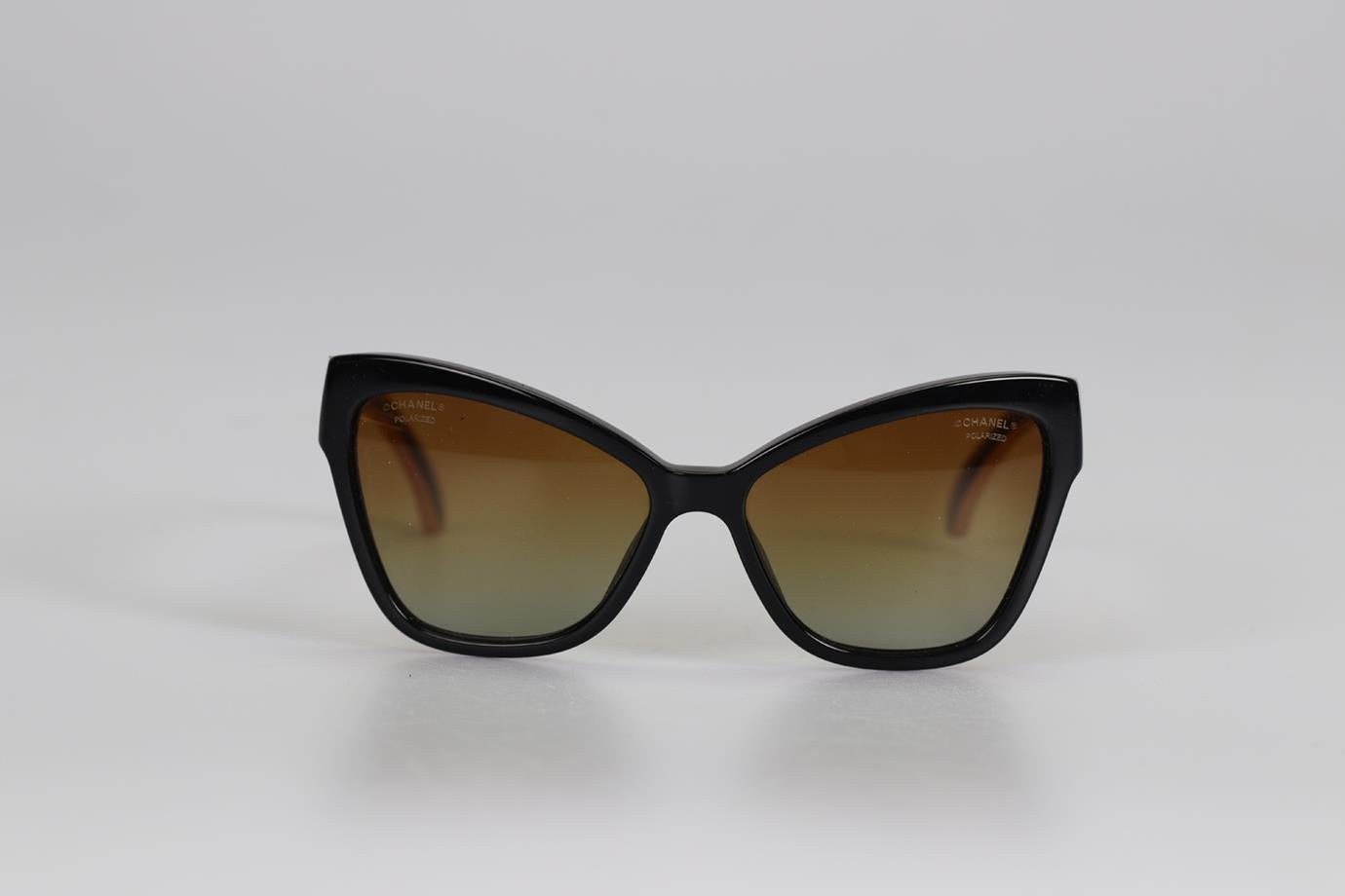 CHANEL CAT EYE ACETATE SUNGLASSES