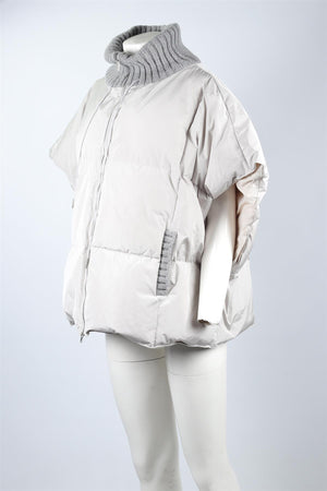 FABIANA FILIPPI GREY SHELL GILLET XSMALL