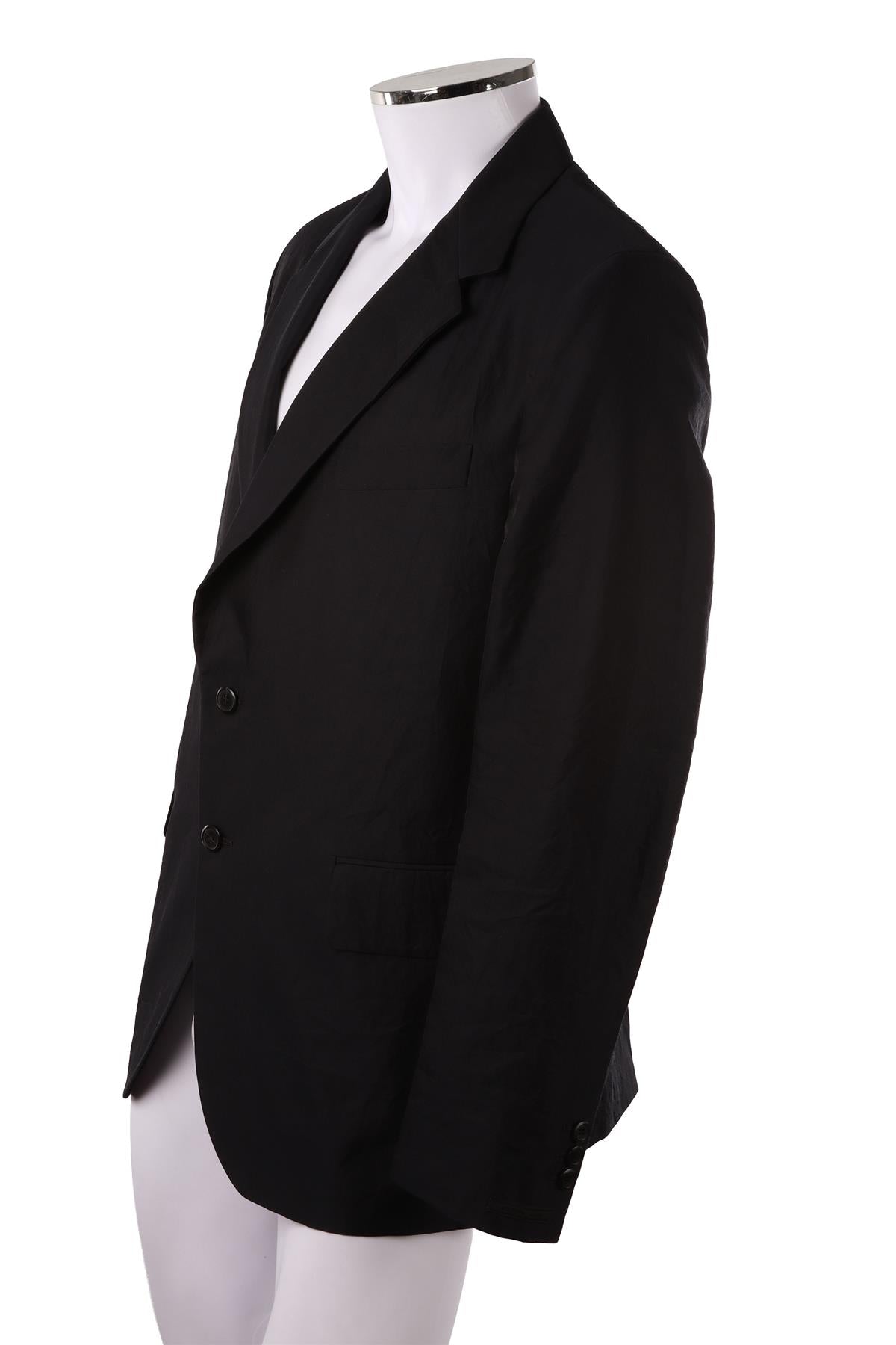 NAVY MEN'S COTTON BLAZER