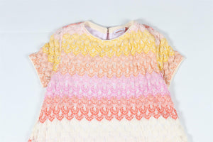 MISSONI MULTICOLOURED KIDS GIRLS CROCHET DRESS 4-5 YEARS