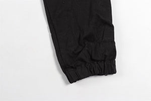 NILI LOTAN BLACK COTTON TAPERED PANTS W25 UK 6-8