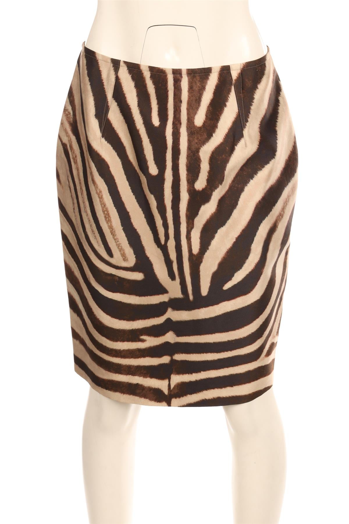 GIAMBATTISTA VALLI BEIGE COTTON MINI SKIRT IT 44 UK 12