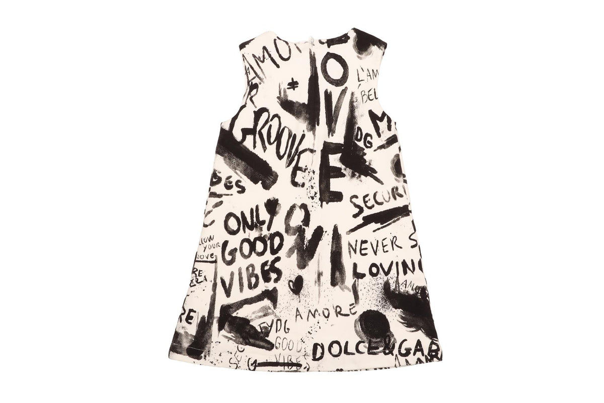 DOLCE & GABBANA WHITE KIDS GIRLS DRESS 2 YEARS