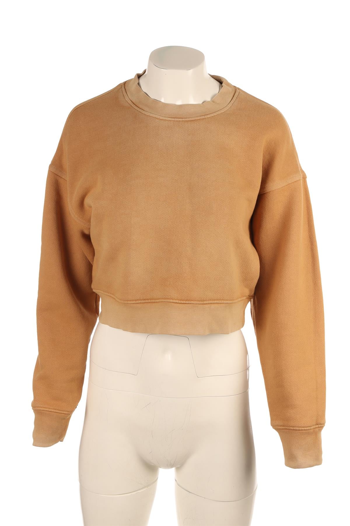 COTTON CITIZEN TAN COTTON SWEATSHIRT SMALL