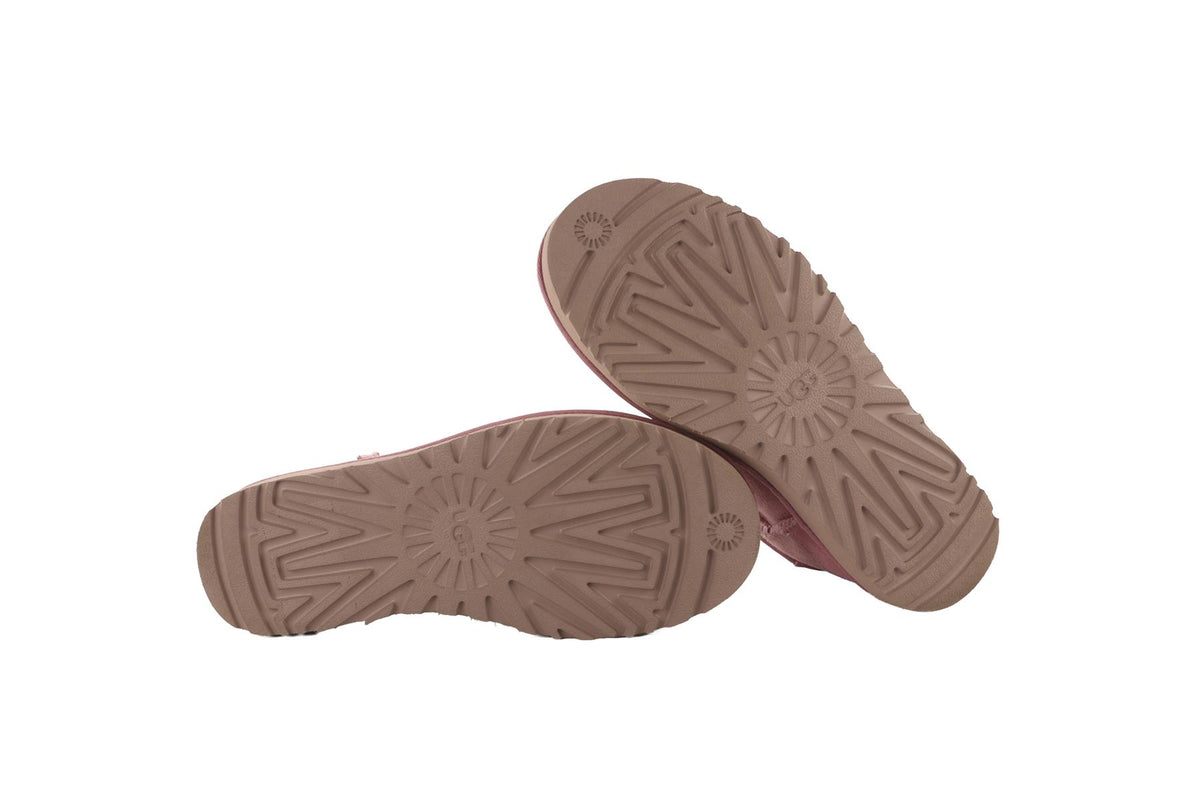 UGG PINK SUEDE ANKLE BOOTS EU 37 UK 4 US 6