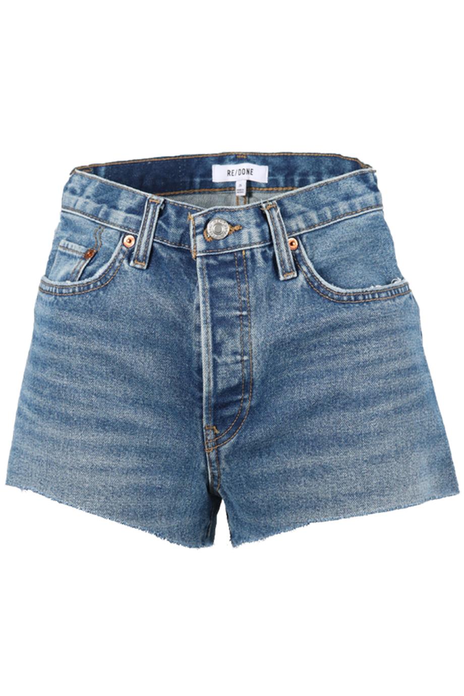 RE/DONE HIGH RISE DENIM SHORTS W25 UK 6-8