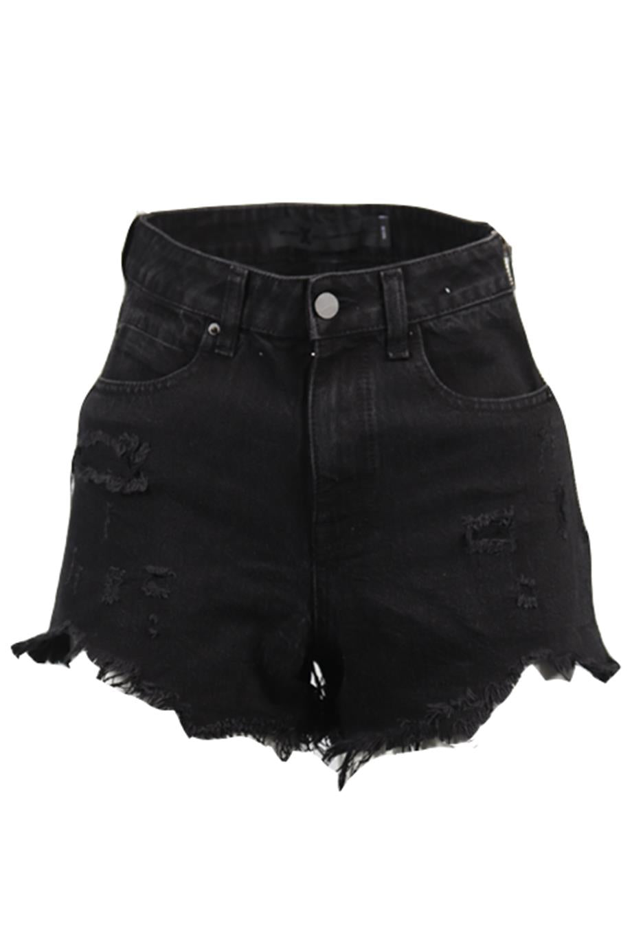 ALEXANDER WANG HIGH RISE DENIM SHORTS W25 UK 6-8