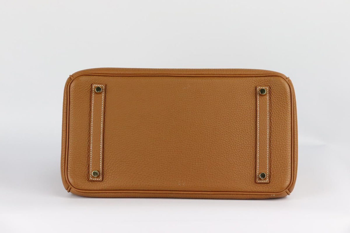HERMÈS 2012 BIRKIN 35CM VEAU TOGO LEATHER BAG