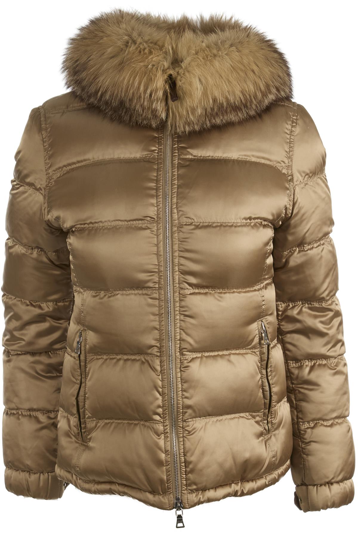 PRADA GOLD PADDED DOWN JACKET IT 38 UK 6