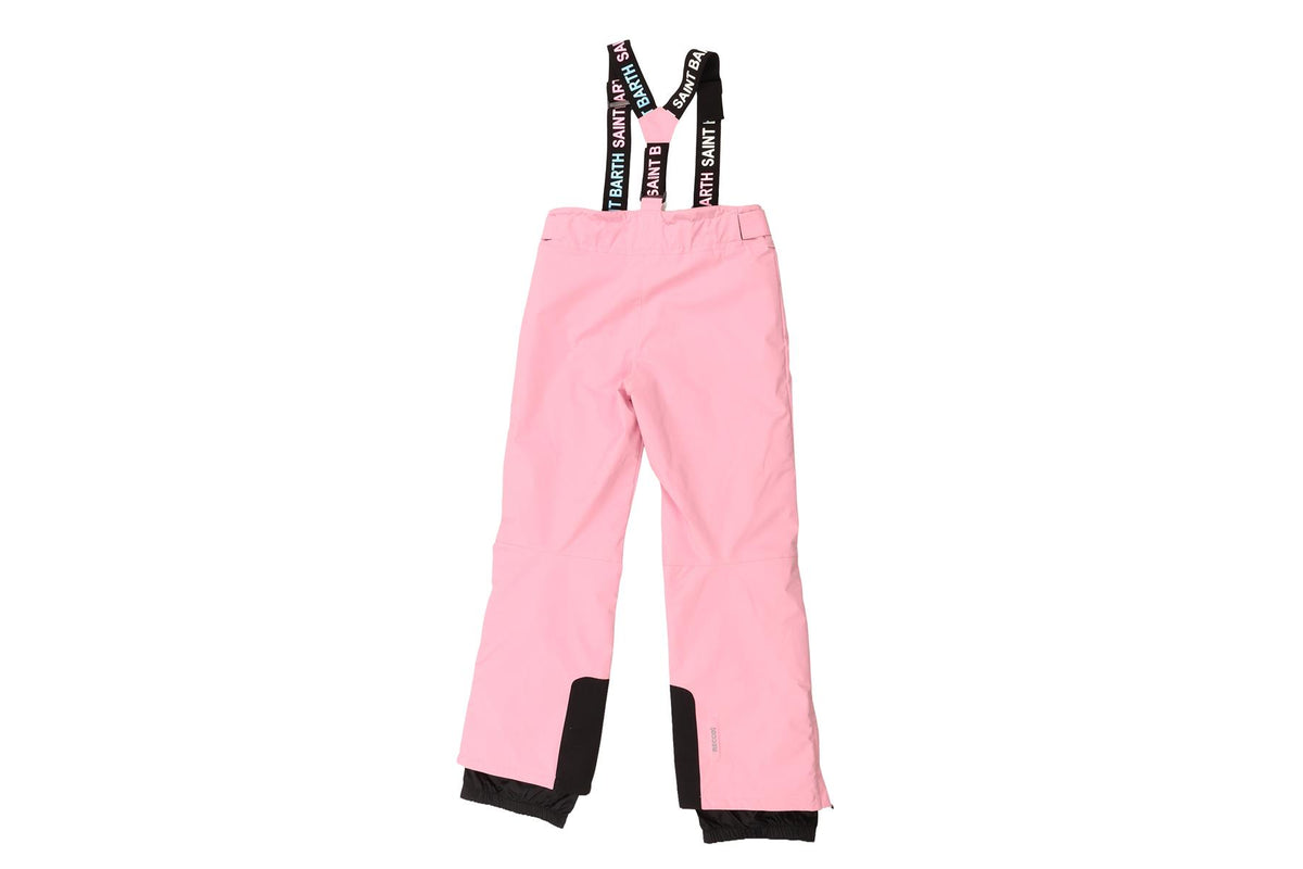 MC2 SAINT BARTH PINK KIDS GIRLS SALOPETTES 14 YEARS