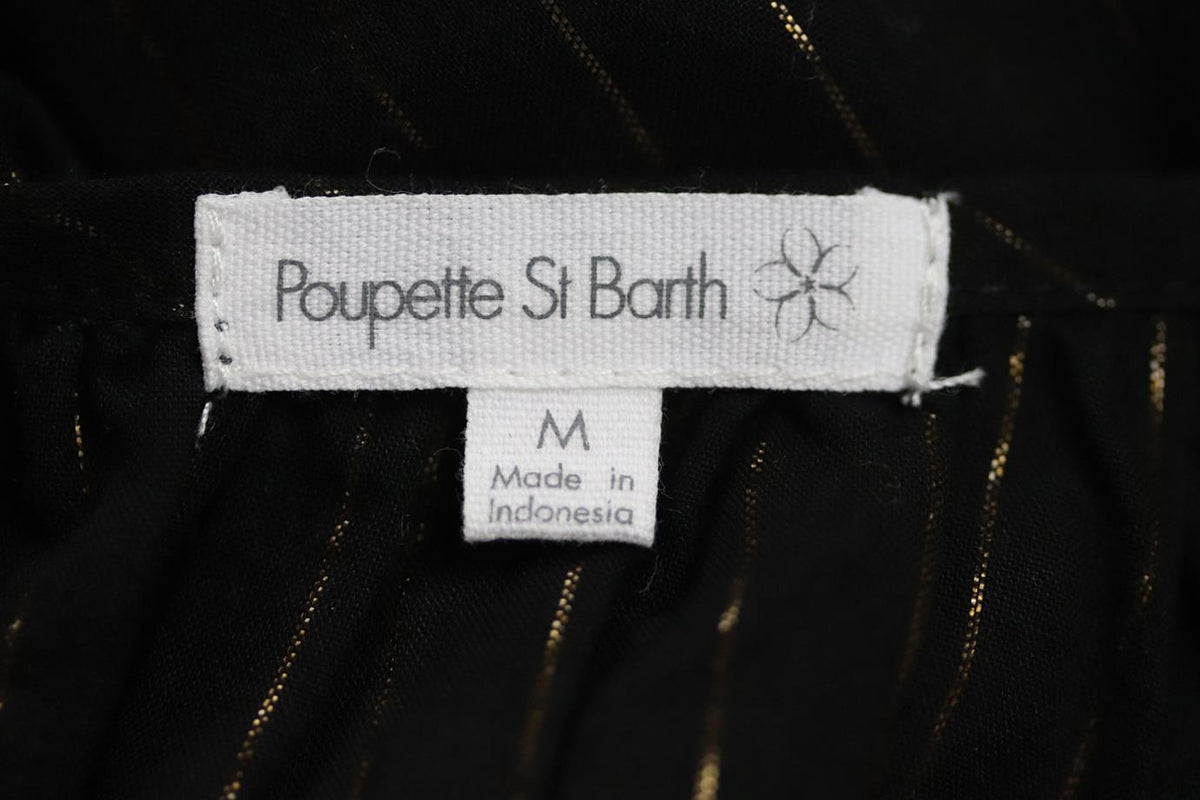 POUPETTE ST BARTH STRIPED COTTON TOP MEDIUM