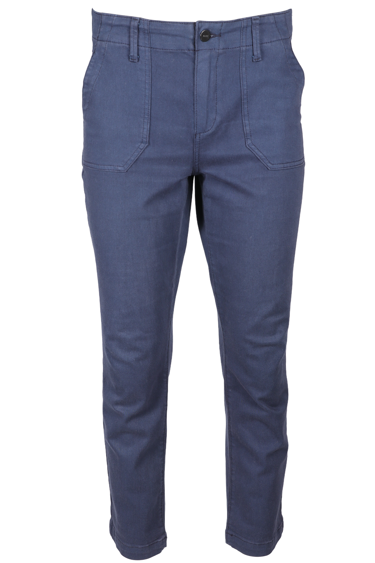 PAIGE NAVY MID RISE STRAIGHT LEG JEANS W29 UK 10-12