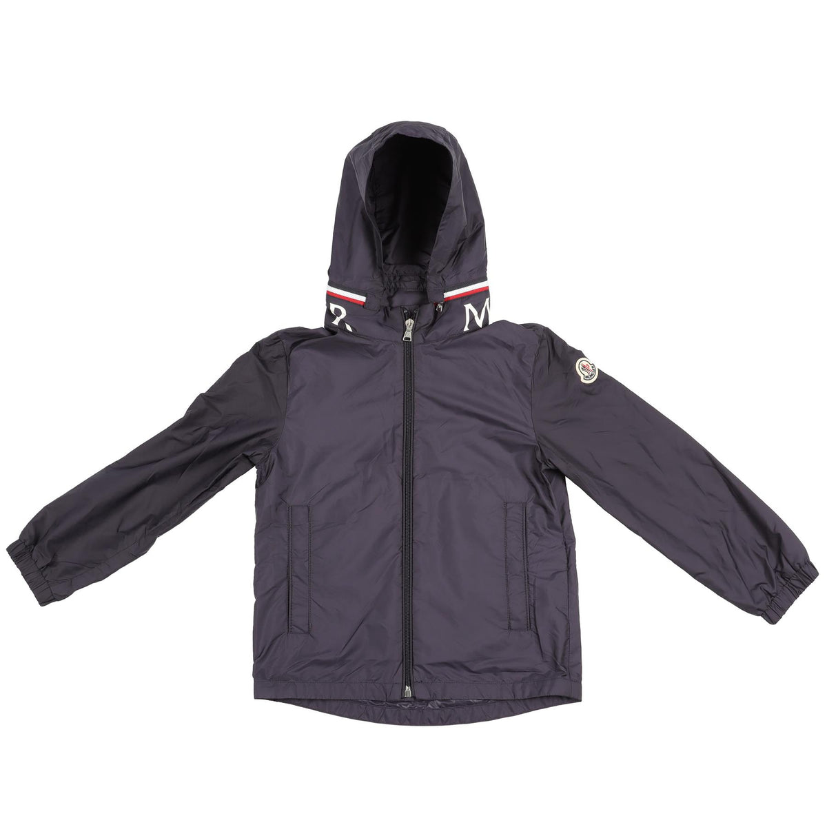 MONCLER NAVY KIDS BOYS NYLON JACKET 8 YEARS