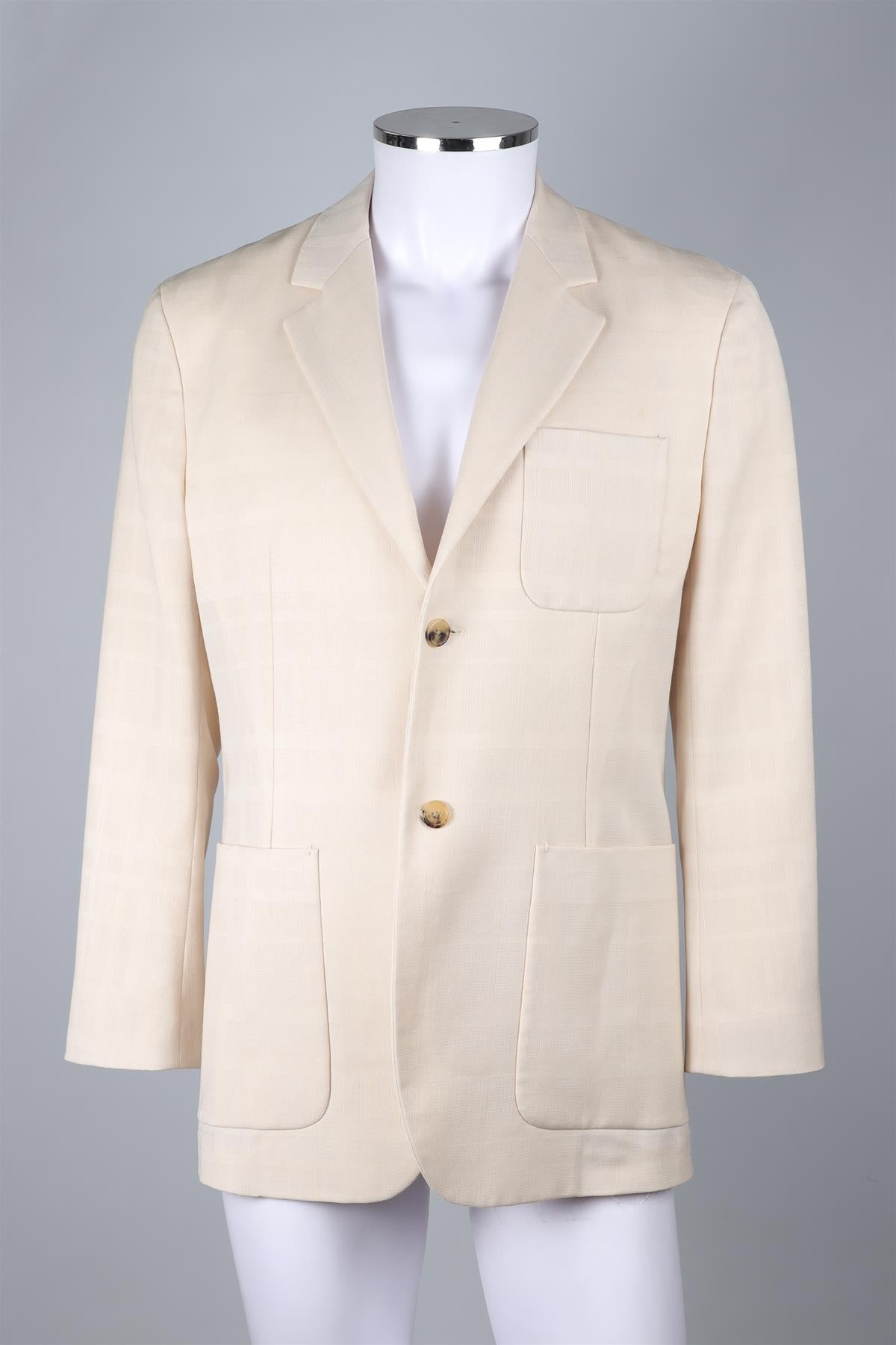 PAUL SMITH CREAM MEN'S WOOL BLAZER UK/US CHEST 38
