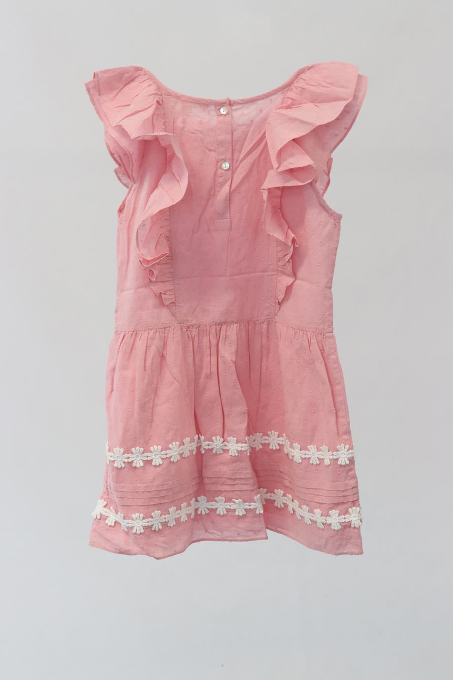 LOVESHACKFANCY KIDS GIRLS COTTON DRESS 8-9 YEARS