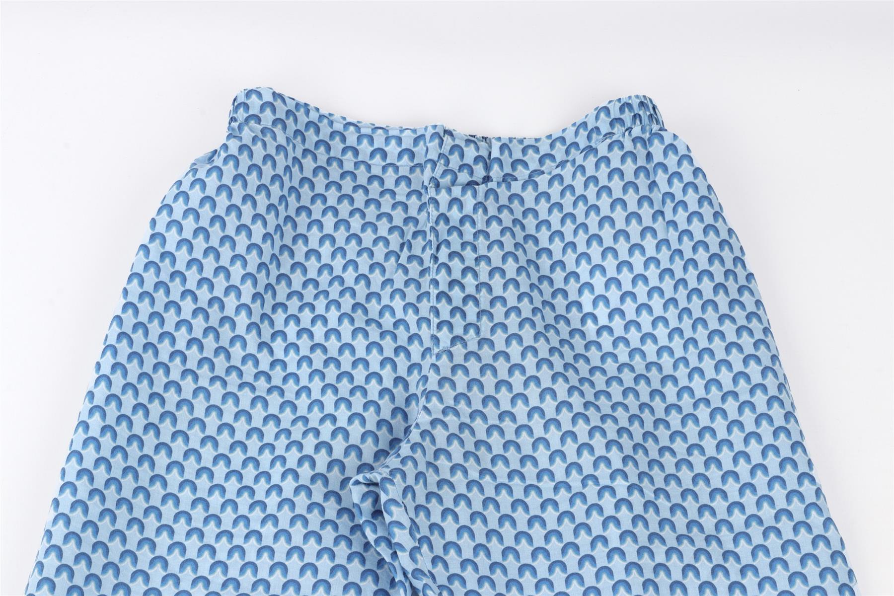 DEREK ROSE BLUE KIDS BOYS PYJAMA SET 7-8 YEARS