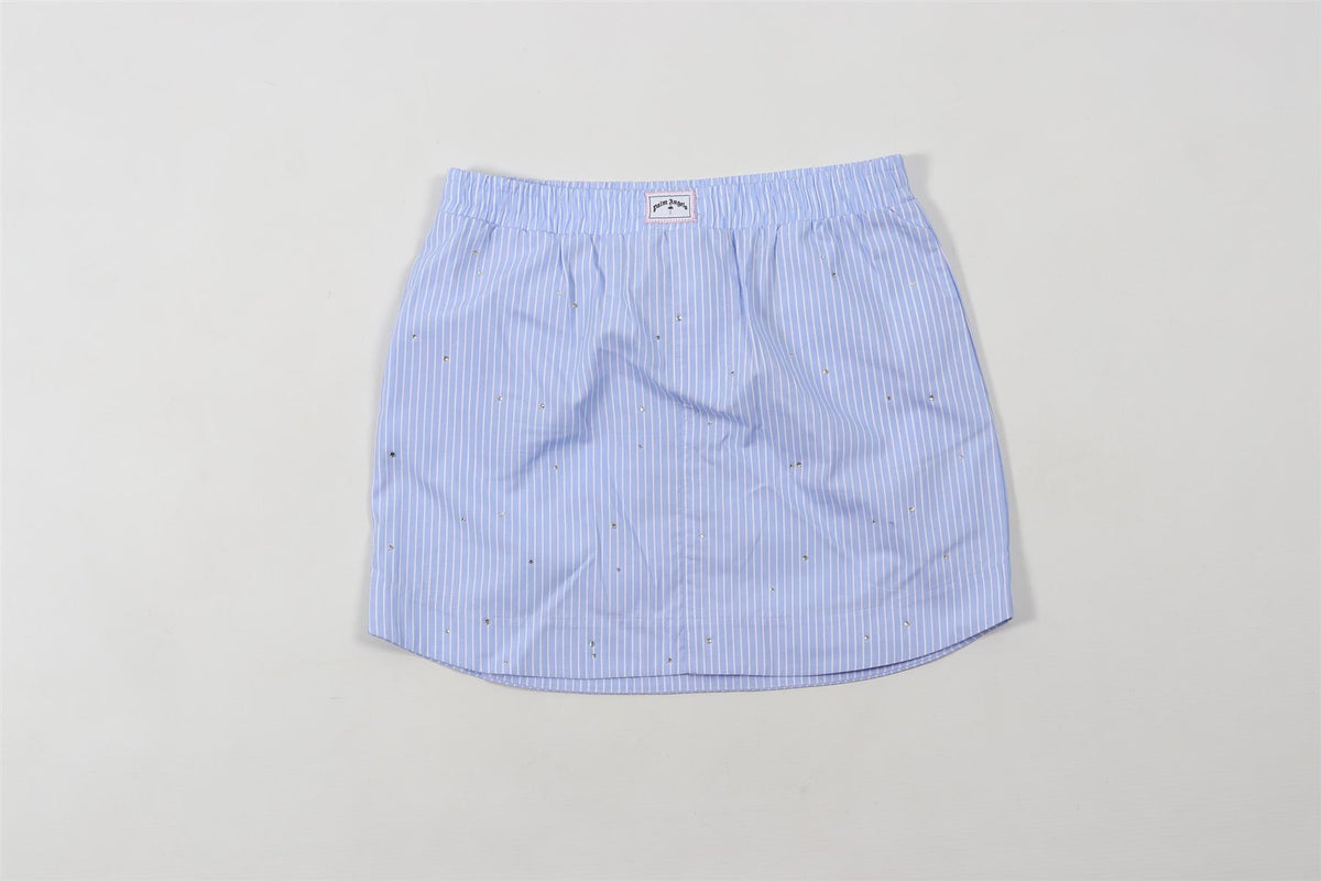 PALM ANGELS BLUE KIDS GIRLS SKIRT 12 YEARS