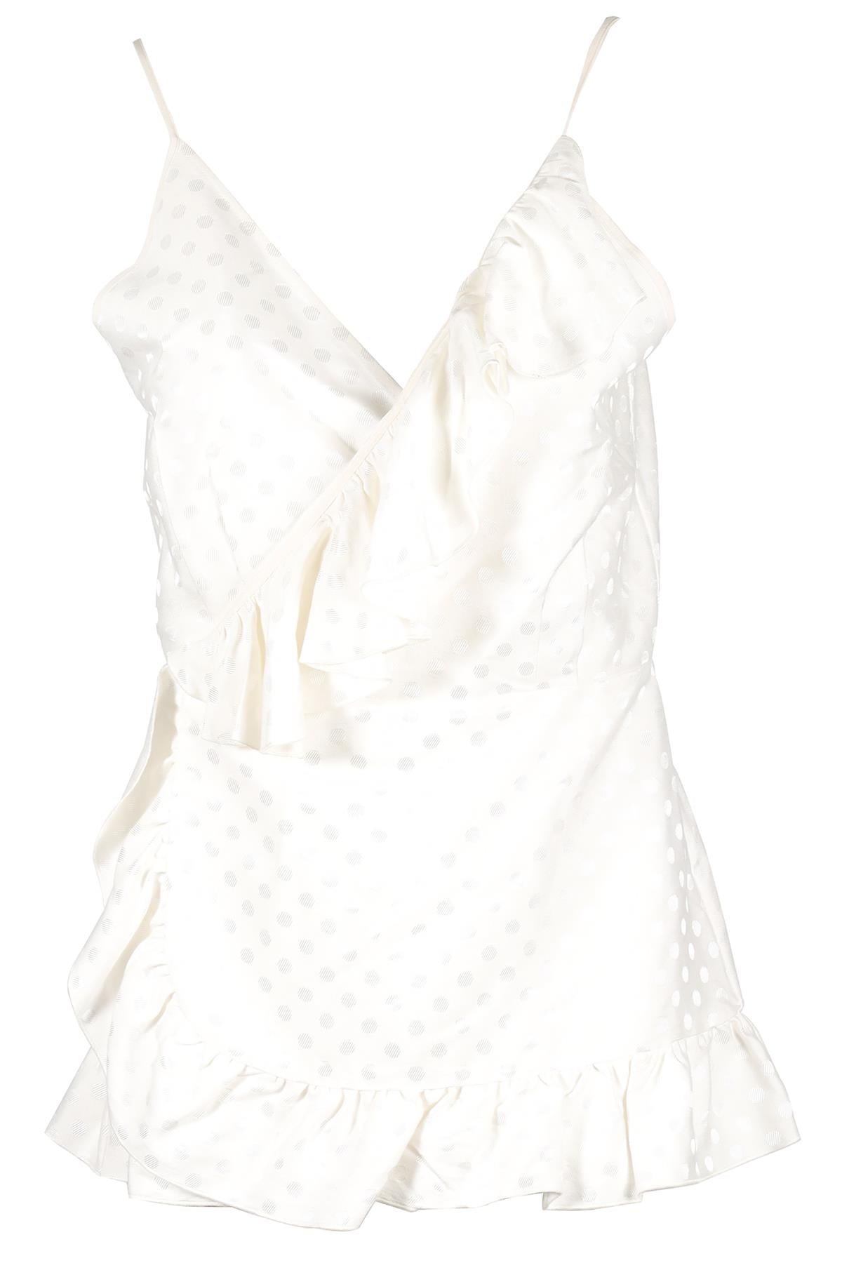 RACIL WHITE WOVEN TOP FR 36 UK 8