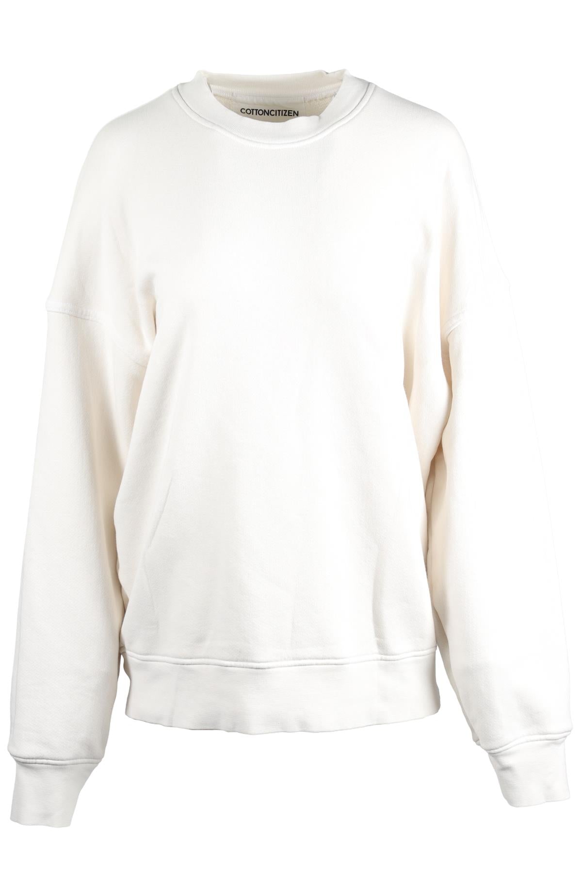 COTTON CITIZEN WHITE COTTON SWEATSHIRT SMALL