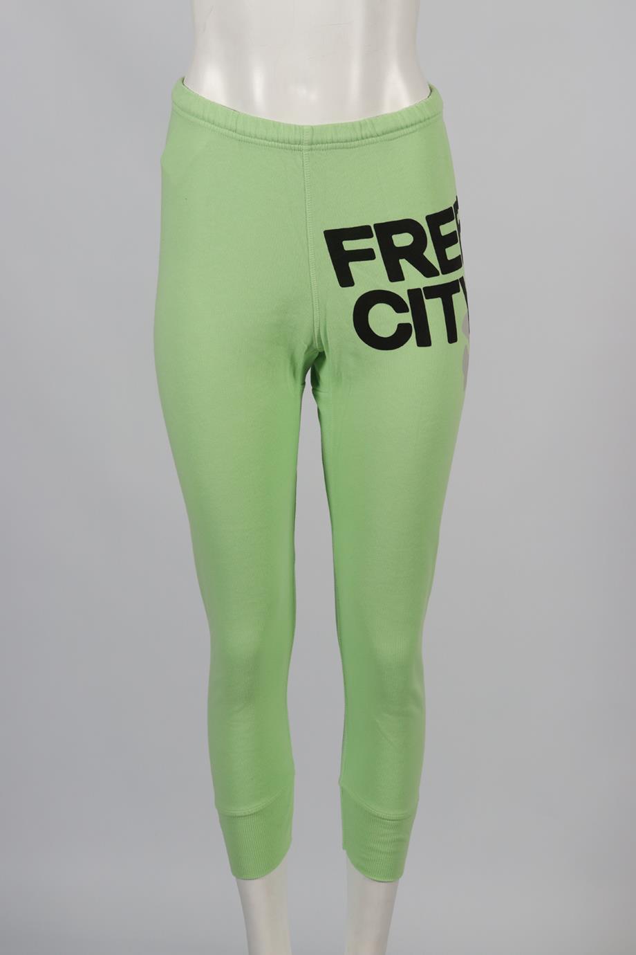 FREE CITY COTTON TRACK PANTS SMALL