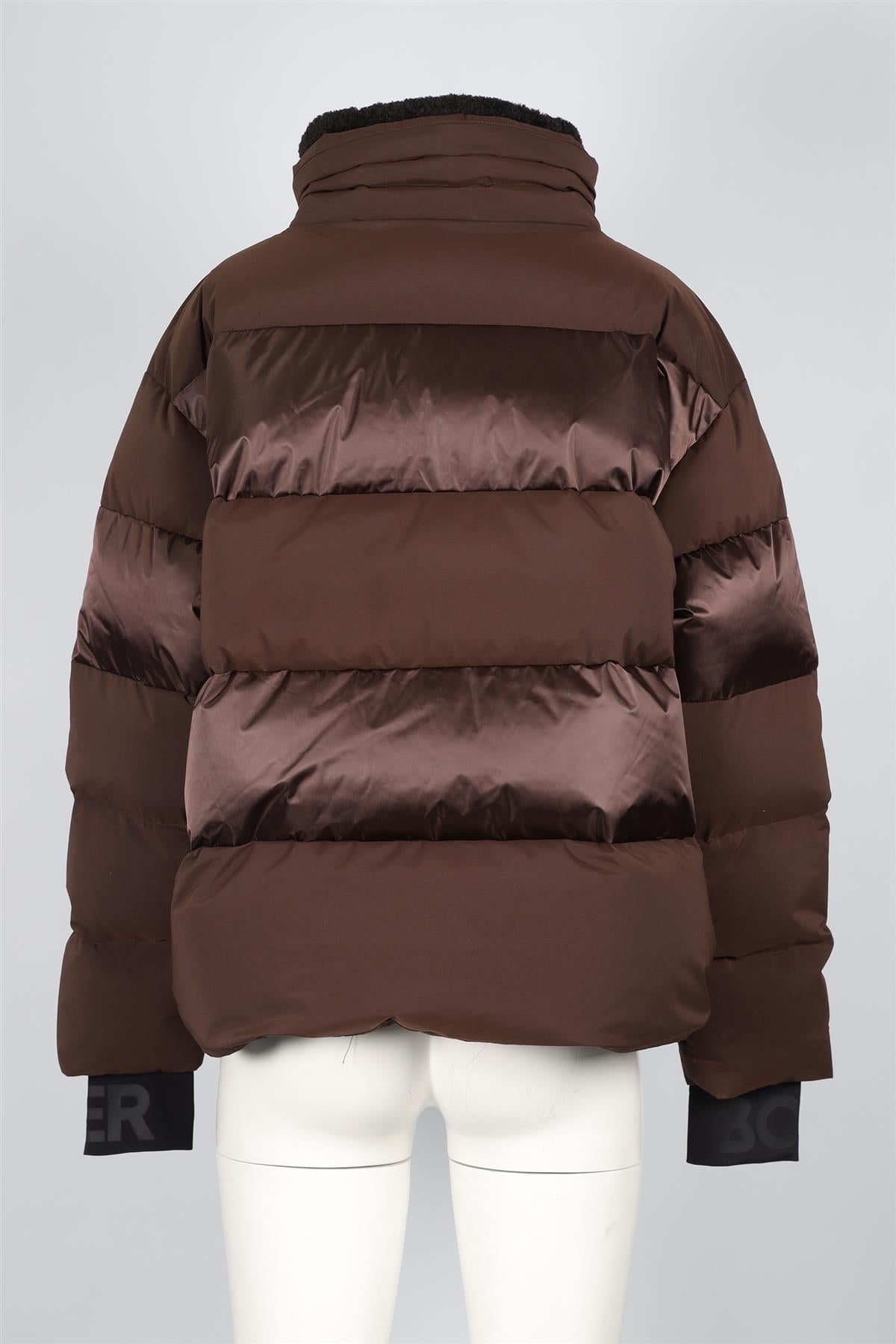 BOGNER BROWN PADDED DOWN JACKET EU 44 UK 18