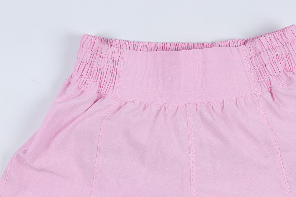 LULULEMON PINK SHORTS US 2 UK 6