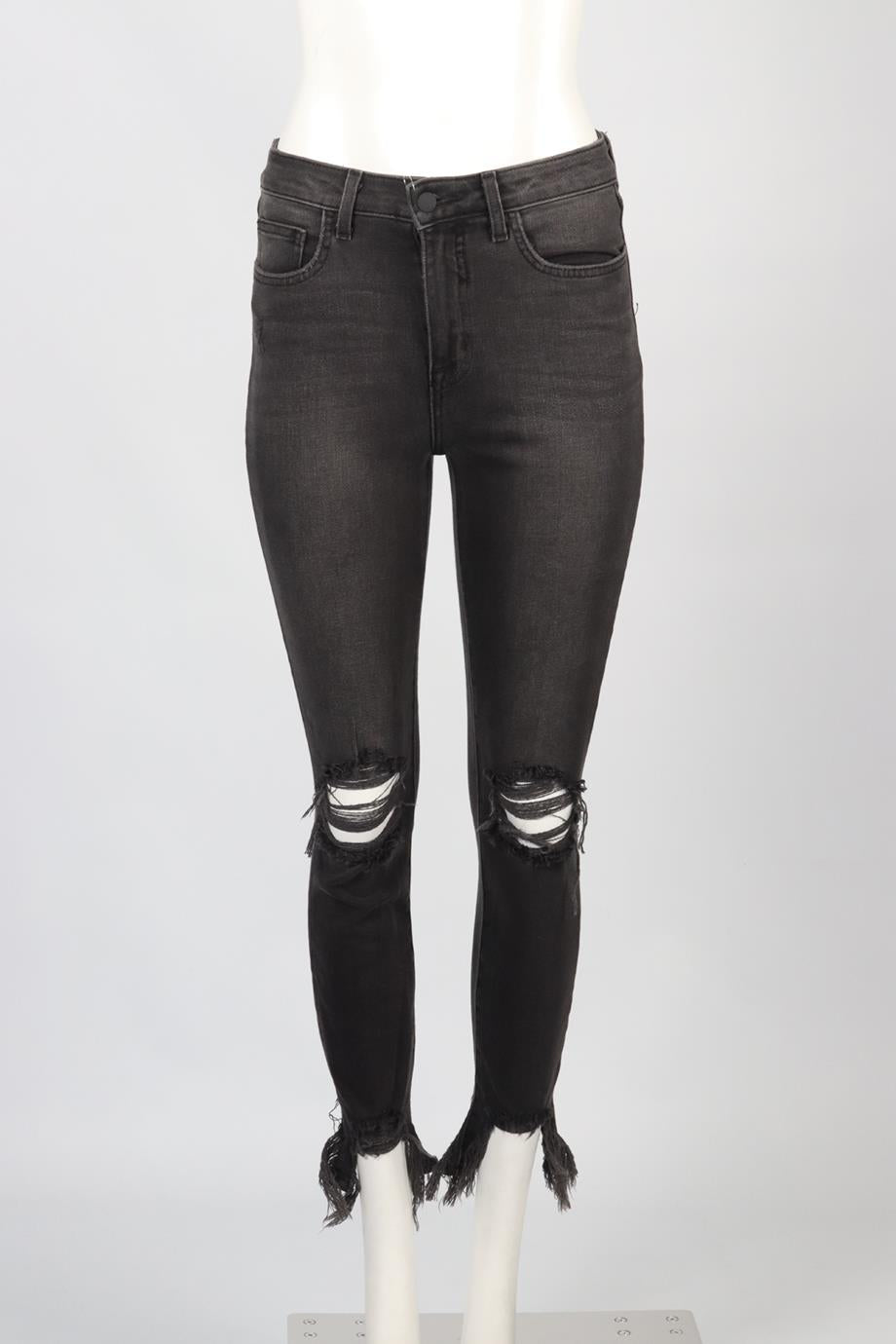 L'AGENCE HIGH RISE SKINNY JEANS W27 UK 8-10
