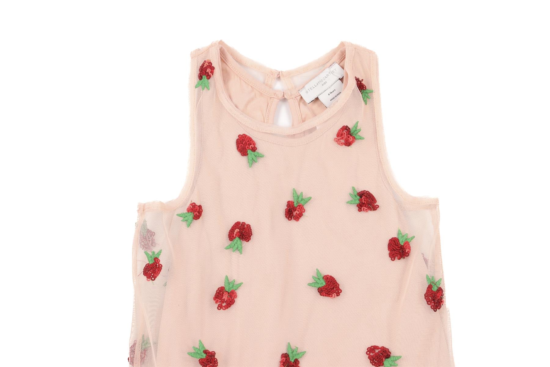 STELLA MCCARTNEY PINK KIDS GIRLS DRESS 6 YEARS