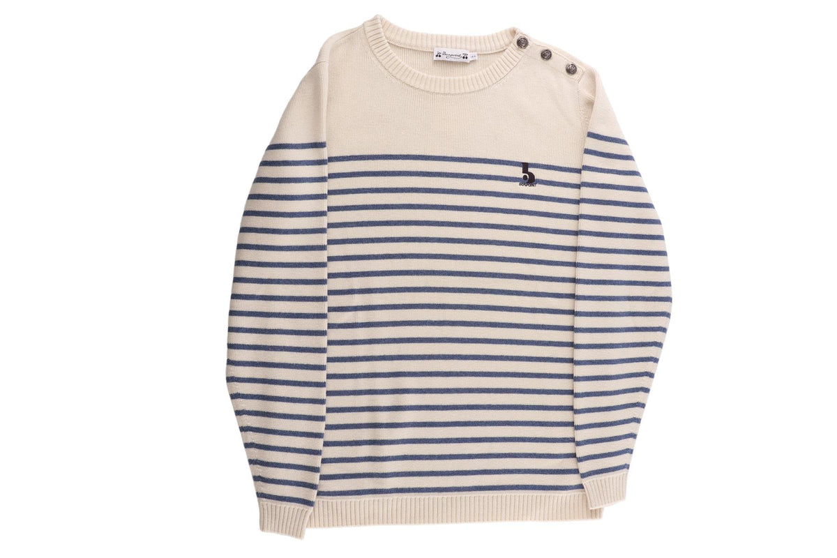CREAM TEEN BOYS SWEATER