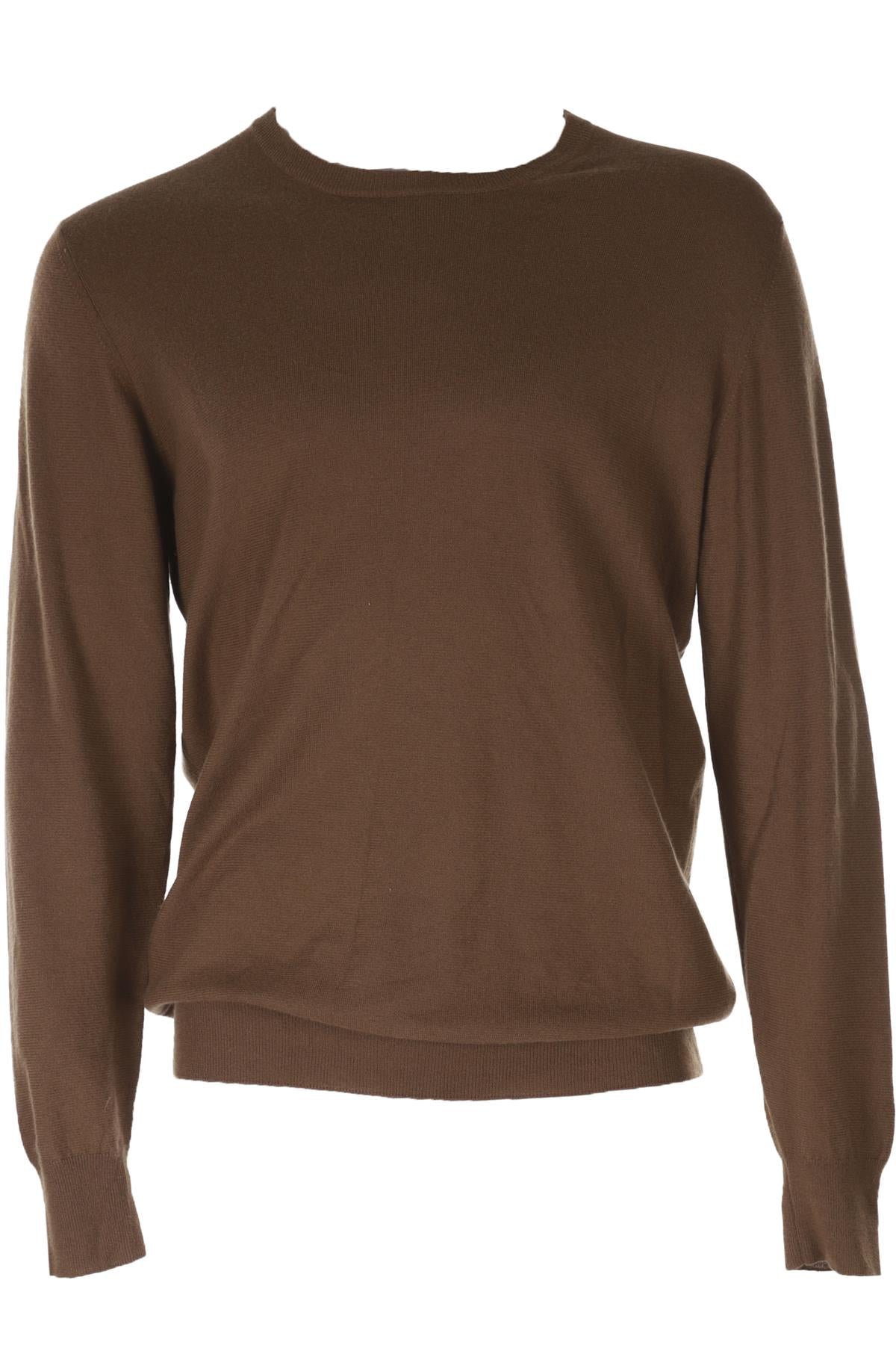 LORO PIANA GREEN MEN'S CASHMERE SWEATER IT 54 UK 44
