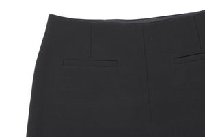 MOSCHINO BLACK WOVEN SHORTS IT 40 UK 8