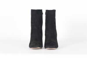 GIANVITO ROSSI SUEDE ANKLE BOOTS EU 40.5 UK 7.5 US 10.5