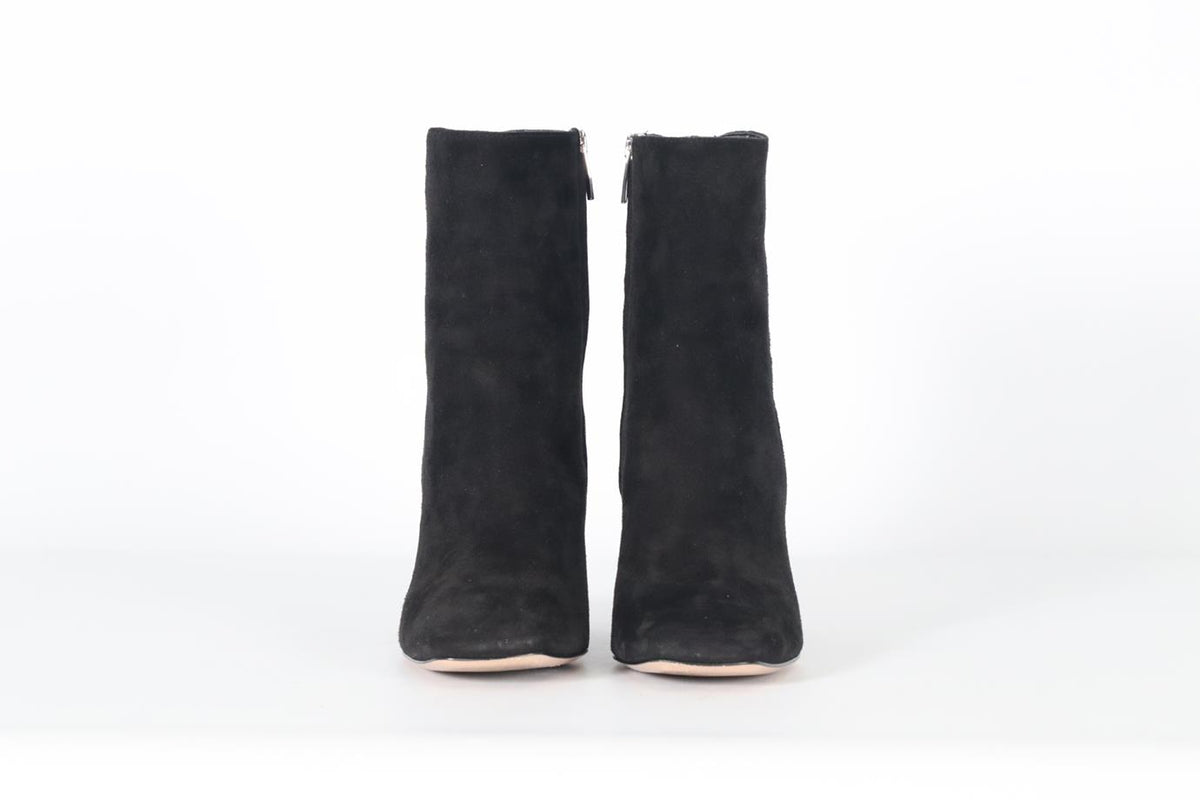 GIANVITO ROSSI SUEDE ANKLE BOOTS EU 40.5 UK 7.5 US 10.5