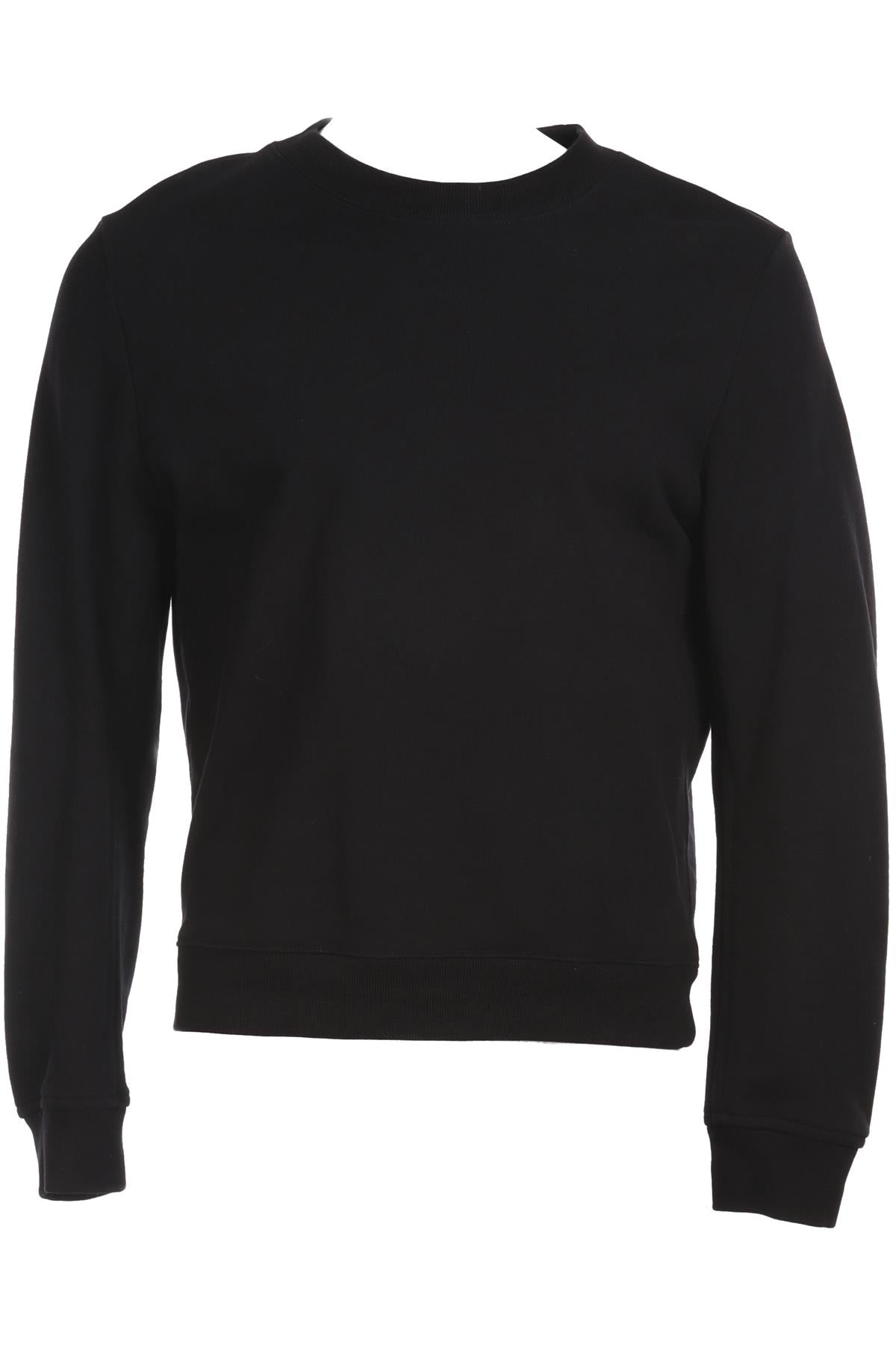 DRIES VAN NOTEN NAVY MENS COTTON SWEATSHIRT SMALL
