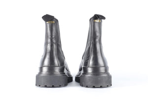 ISABEL MARANT BLACK LEATHER ANKLE BOOTS EU 39 UK 6 US 9