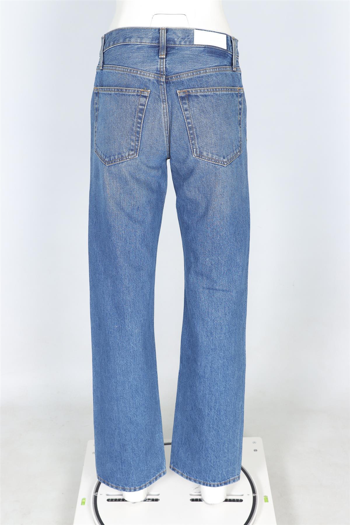 RE/DONE BLUE DENIM JEANS W24 UK 6