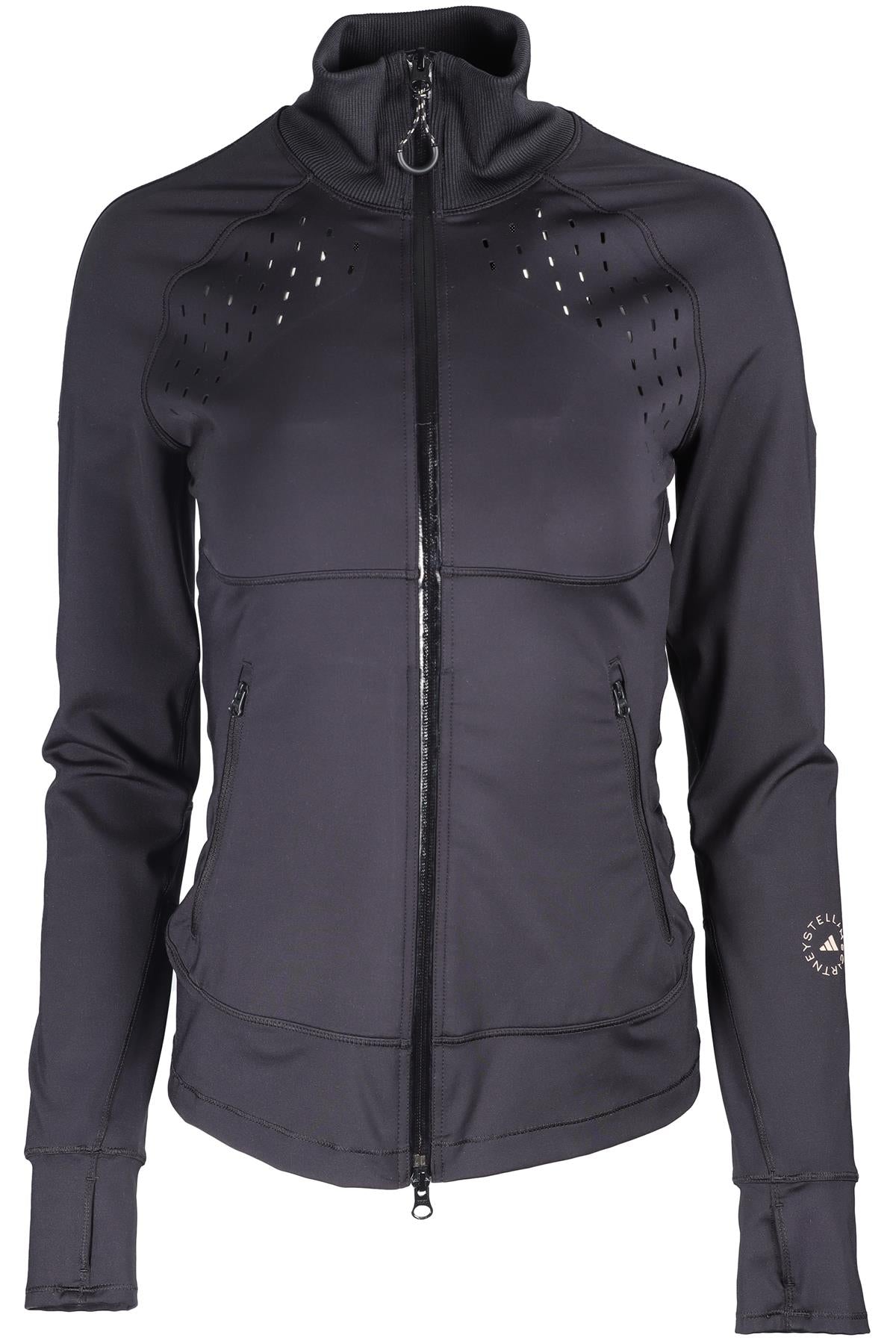 ADIDAS BY STELLA MCCARTNEY BLACK JERSEY JACKET SMALL