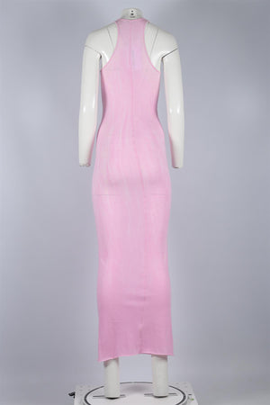 COTTON CITIZEN PINK COTTON MAXI DRESS XSMALL