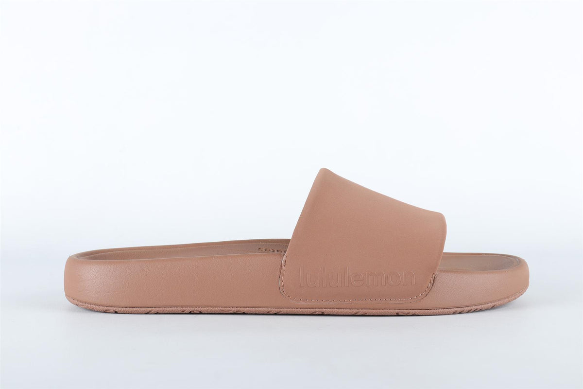 LULULEMON BROWN RUBBER SILDES EU 36.5 UK 3.5 US 6