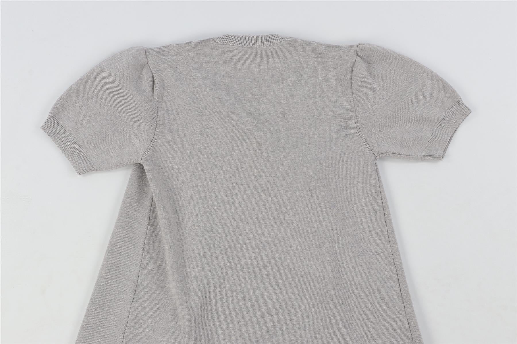 FENDI GREY WOOL MINI DRESS 12 YEARS