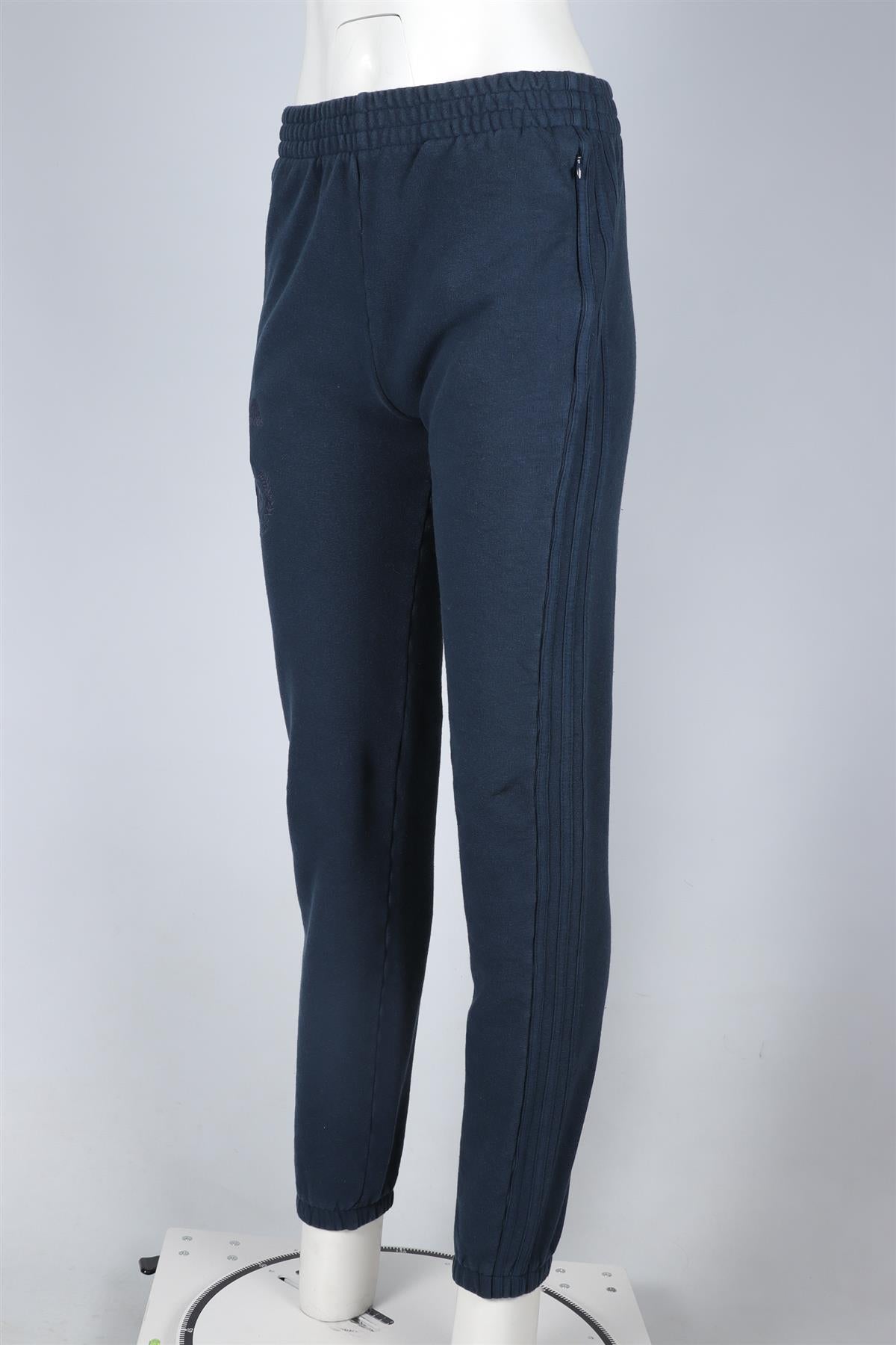 YEEZY NAVY COTTON TRACK PANTS MEDIUM
