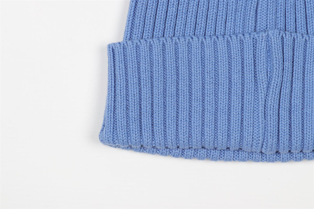 SUPREME BLUE WOOL BEANIE ONE SIZE