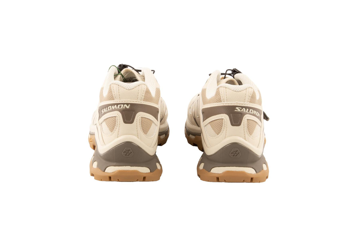 SALOMON BEIGE XT-QUEST ALMOND MILK/FALCON SNEAKERS UK 6 EU 39 US 9