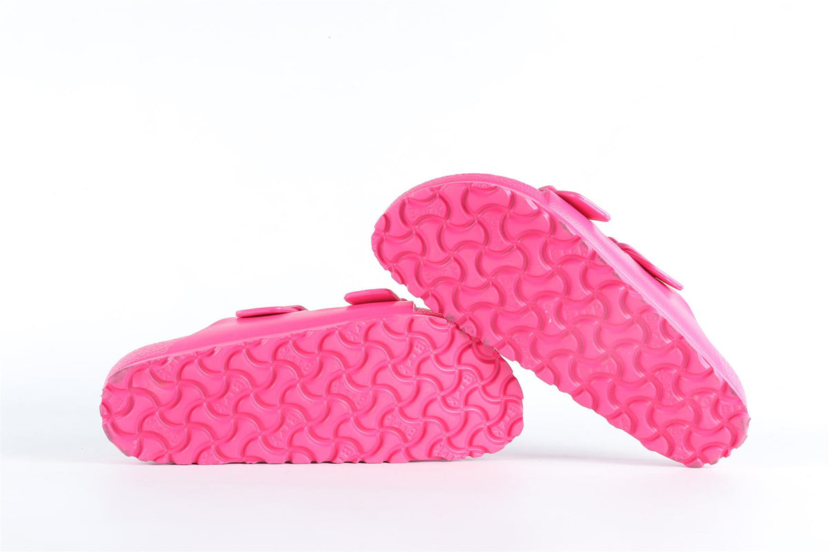 BIRKENSTOCKS PINK KIDS GIRLS RUBBER SANDALS EU 25 UK 8 US 9