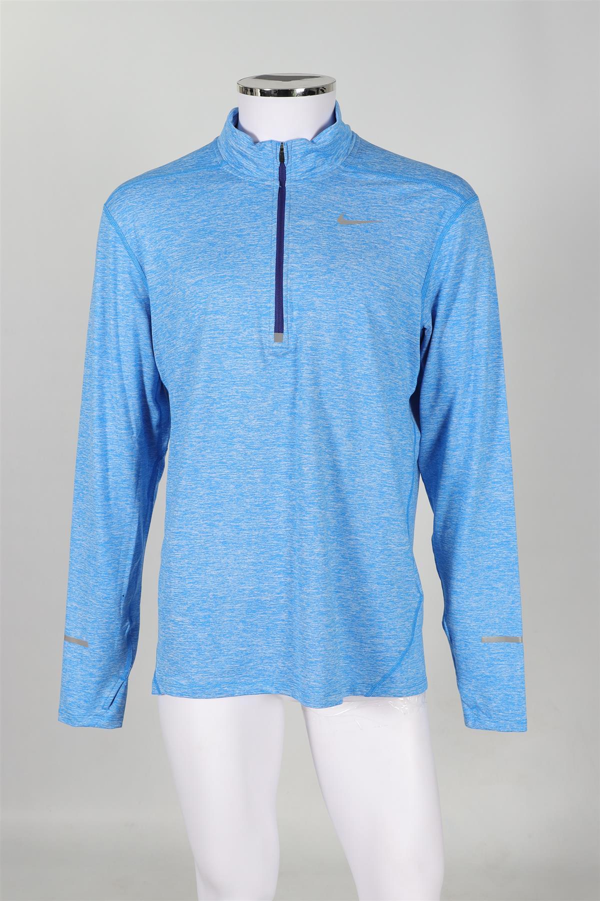 NIKE BLUE MEN'S JERSEY TOP LARGE