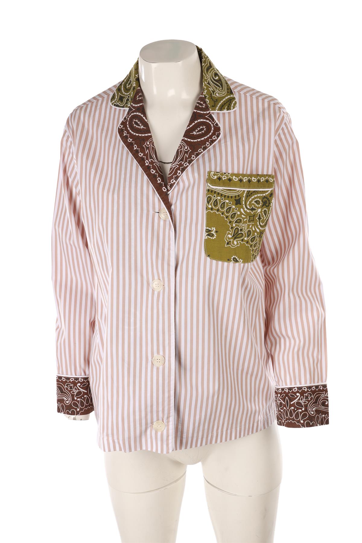 CALL IT BY YOUR NAME BEIGE COTTON SHIRT MEDIUM