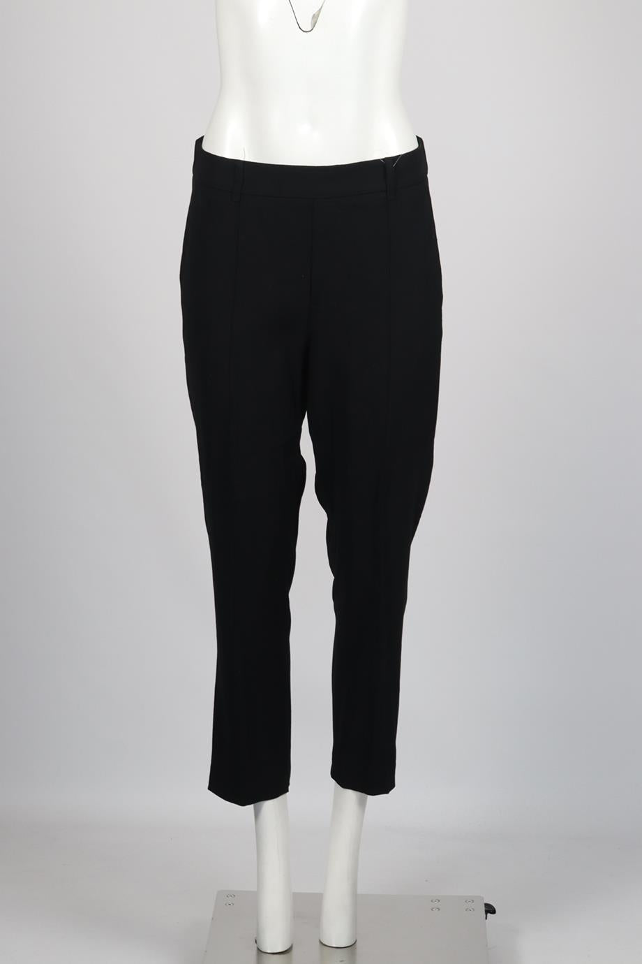 VINCE WOVEN STRAIGHT LEG PANTS MEDIUM