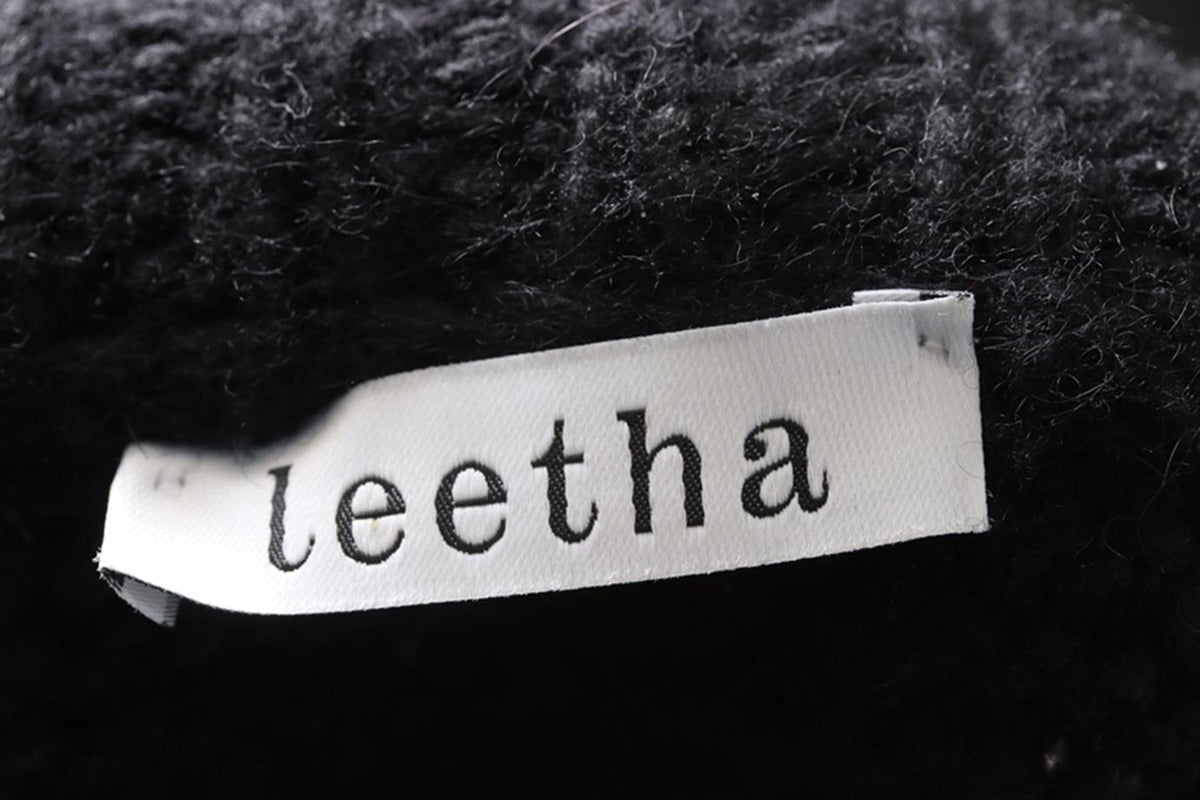 LEETHA SILK AND CASHMERE BLEND SWEATER XSMALL