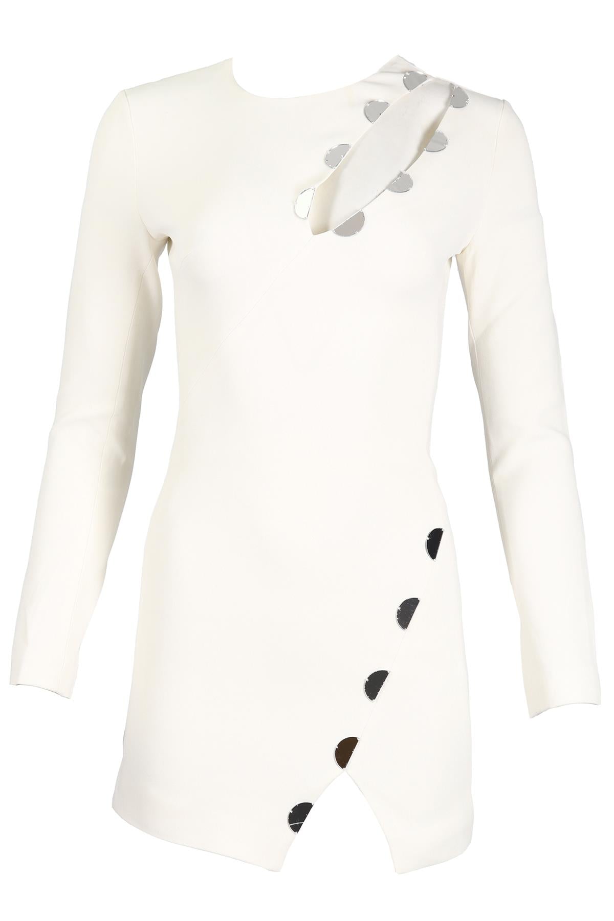 DAVID KOMA CREPE MINI DRESS UK 8